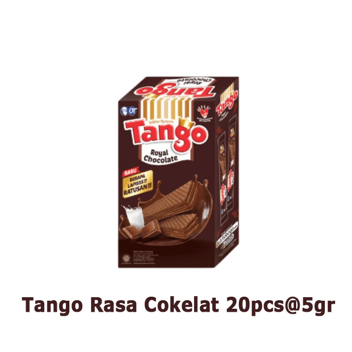 

Tango Long Wafer Royal Chocolate 20x5gr