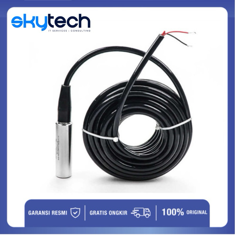Submersible Water Level Transducer Level Transmitter Sensor 6m Cable