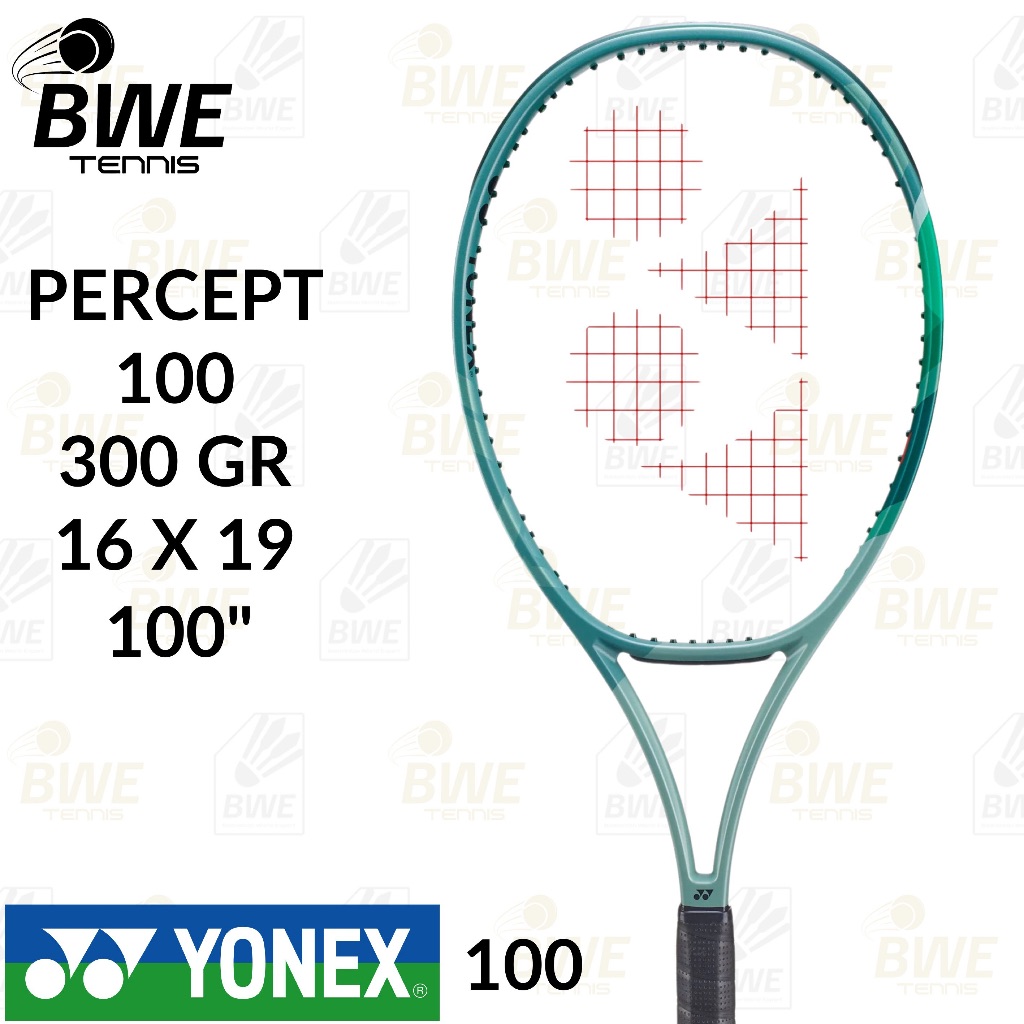 YONEX PERCEPT 100 - 300gr - RAKET TENNIS TENIS LAPANGAN 100% ORIGINAL