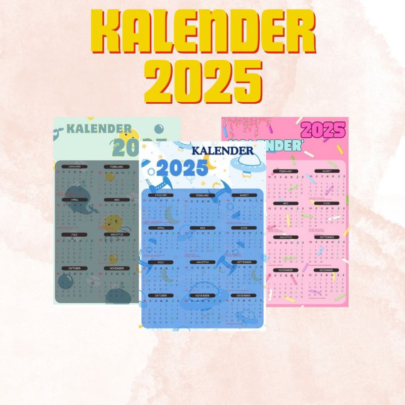 

[A4] CETAK KALENDER DINDING 2025