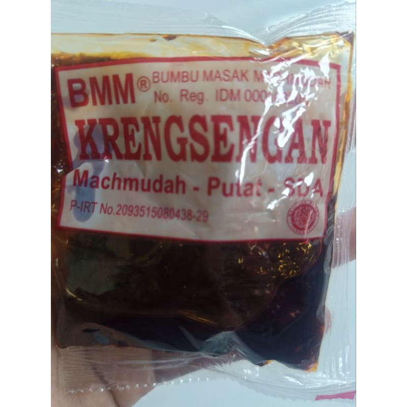 

BMM !!! Bumbu KRENGSENGAN, Bumbu Masakan Machmudah.