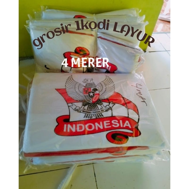 GROSIR 1 KODI || 20 LEMBAR || UMBUL UMBUL LAYUR 4 METER
