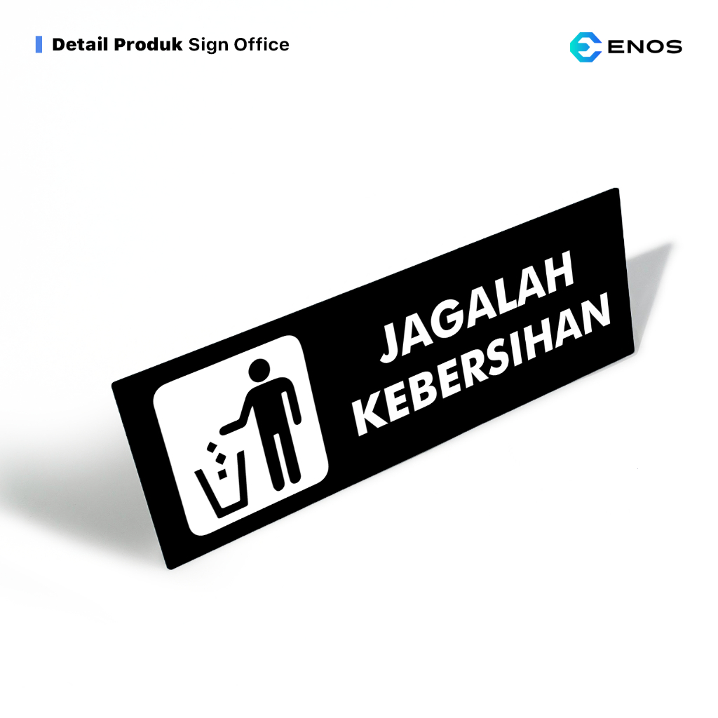 

HJK AKRILIK SIGNAGE PENANDA RUANGAN OFFICE 27 X 9 CM