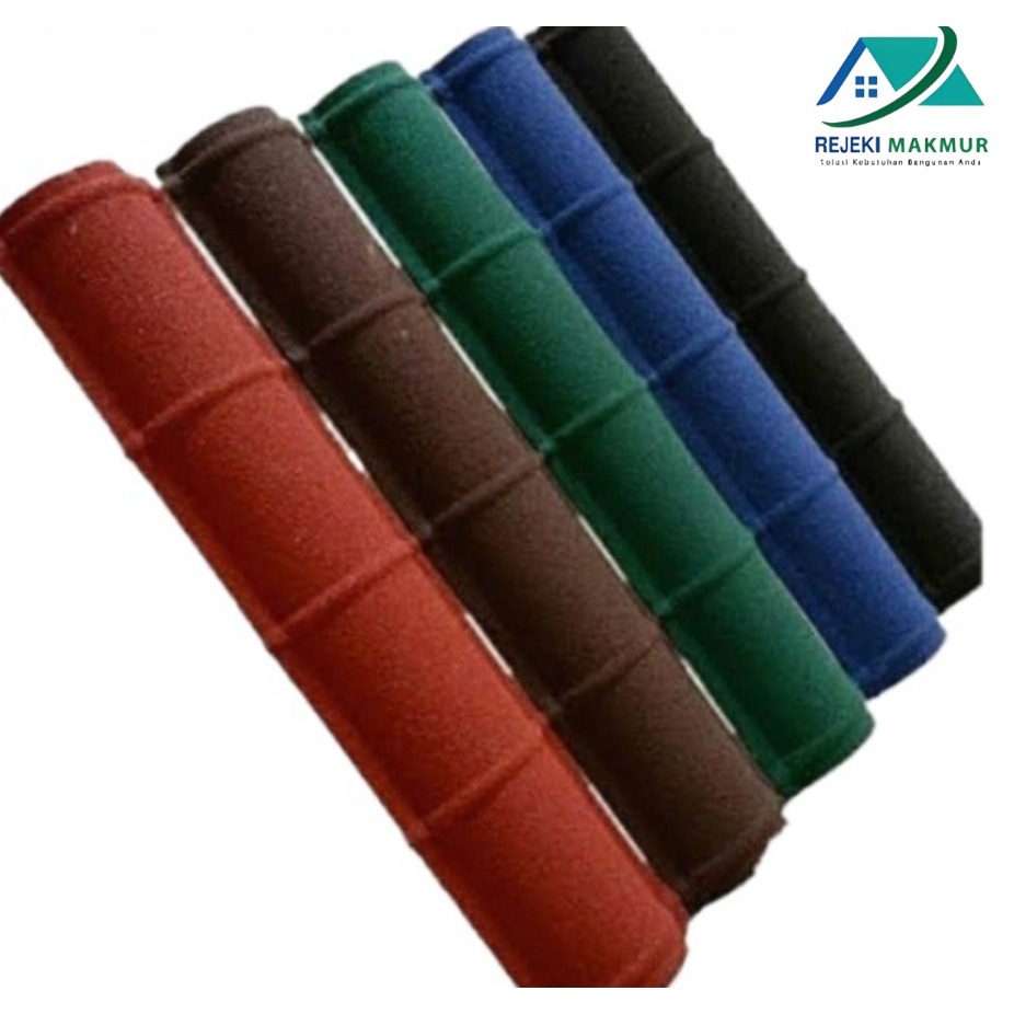 Nok Genteng Metal Pasir daun Atap Genteng daun pasir