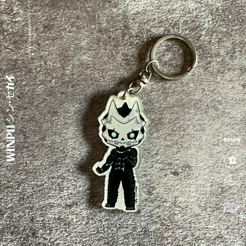 Keychain Akrilik Kafka Hibino Anime Kaiju No.8