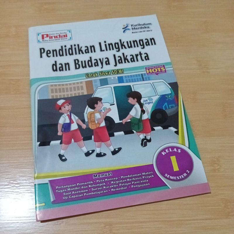 LKS "PINDAI" Pendidikan Lingkungan dan Budaya Jakarta ( PLBJ ) Untuk kelas 1 SD semester 2 // KURIKU