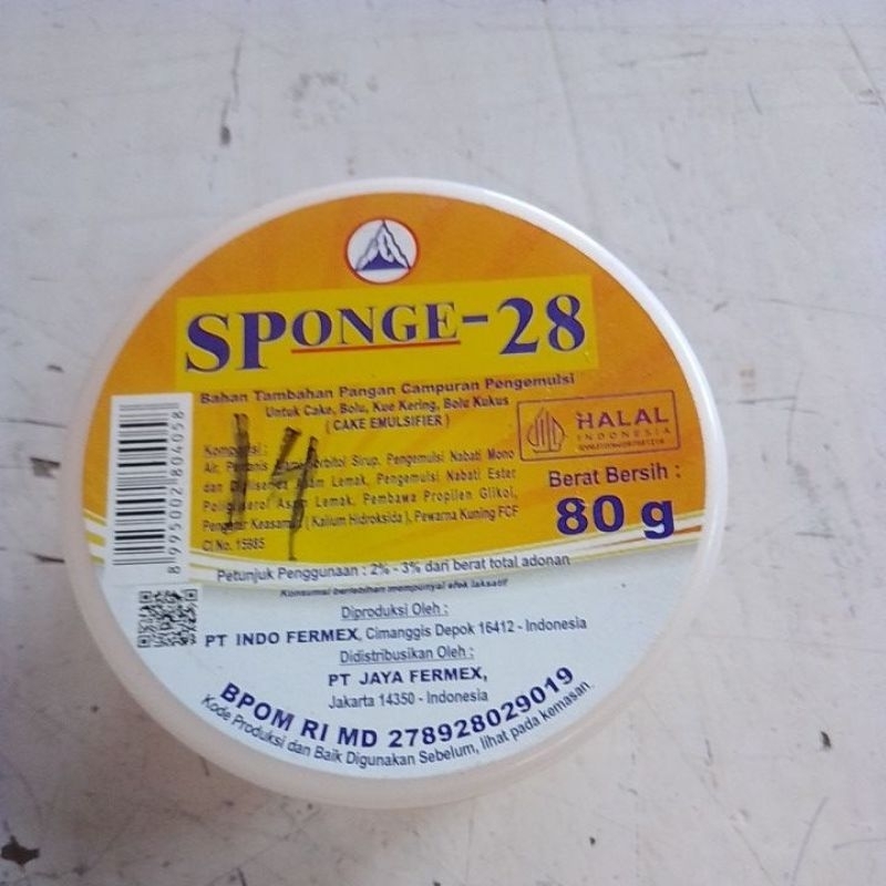 

Halal Sponge-28 Panci Emulsifier