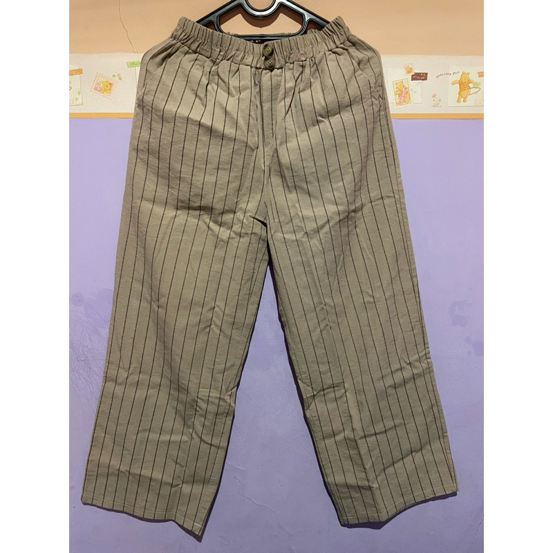 Celana Panjang Garis-Garis Preloved