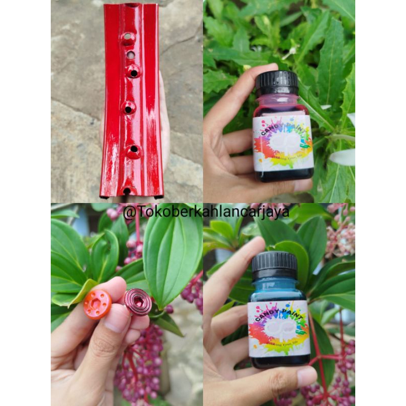 (OLES) 50 ML CANDY PAINT PEWARNA LOGAM CAT VELG CAT OLES INSTAN