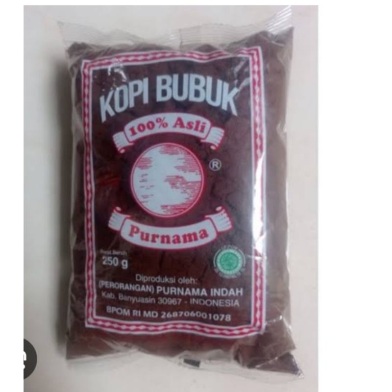 

kopi bubuk purnama 250 gram