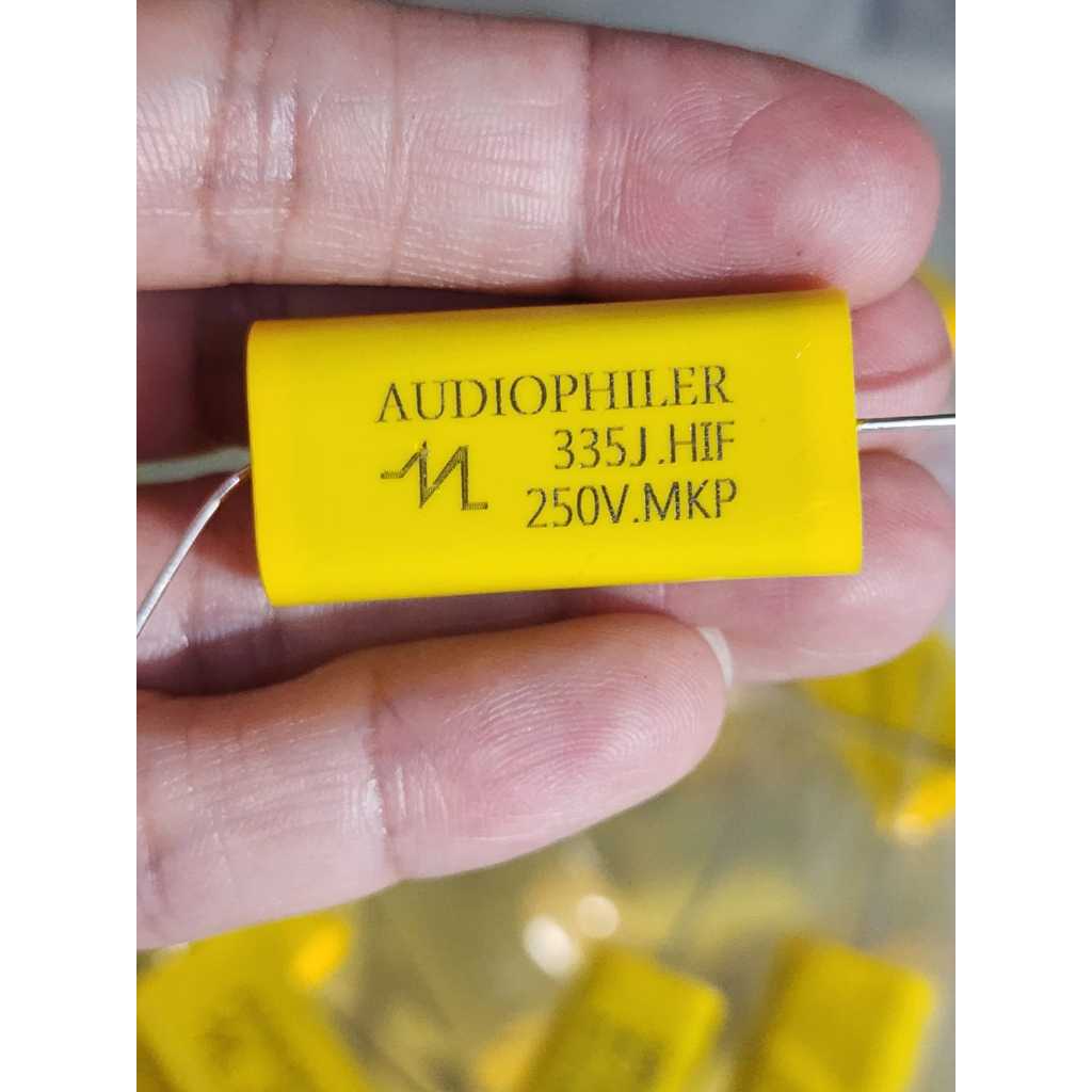 HARGA SATUAN Capasitor MKP AUDIOPHILER 335 250V MKP 3.3UF MKP 250V Kapasitor MKP 335 KAPASITOR 250V