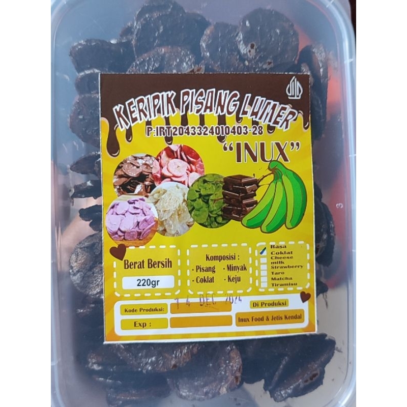 

Keripik Pisang Lumer Coklat