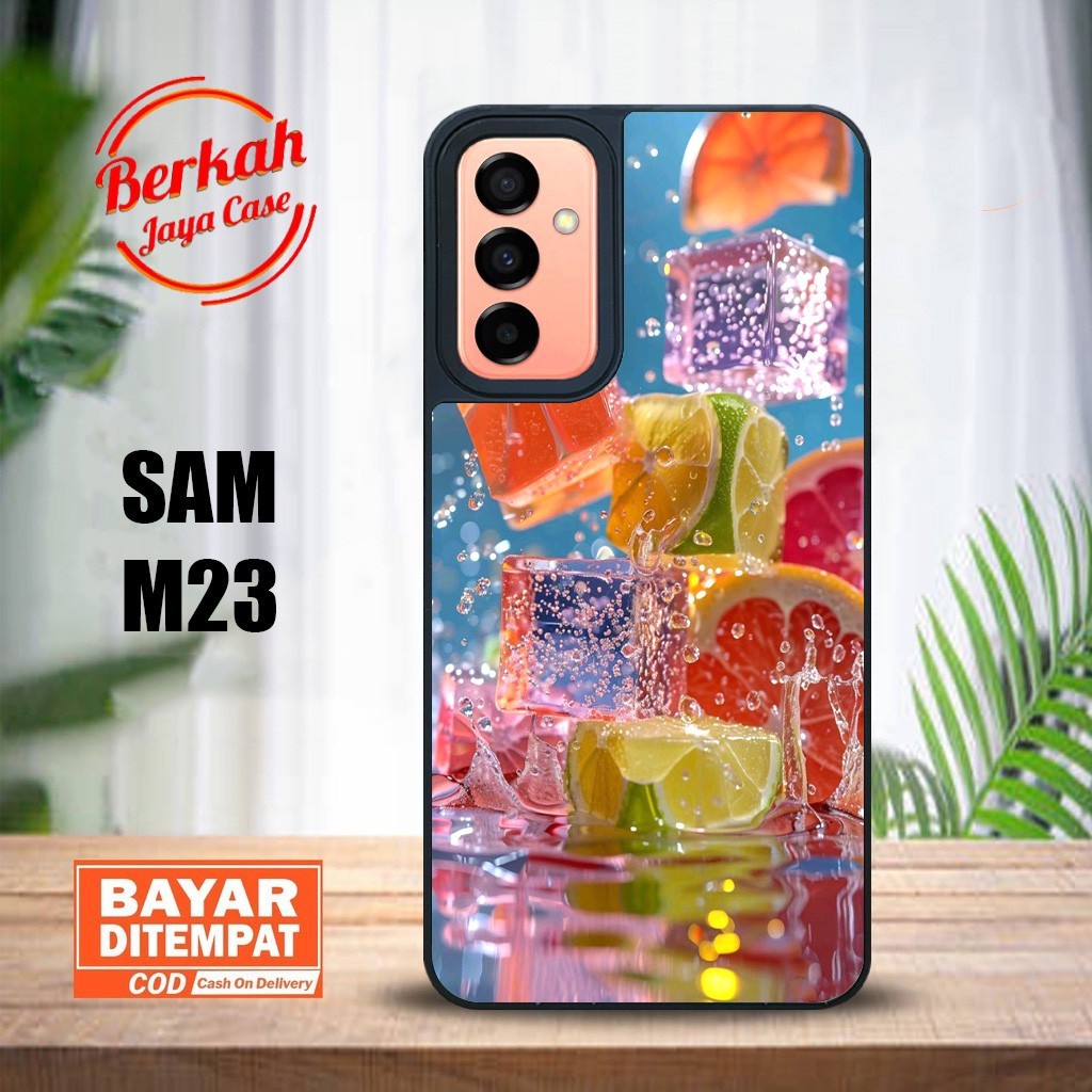 Case Samsung M23 [ BUAH ] Casing Samsung M23 Casing Hardcase Softcase Glosy Bisa Cod