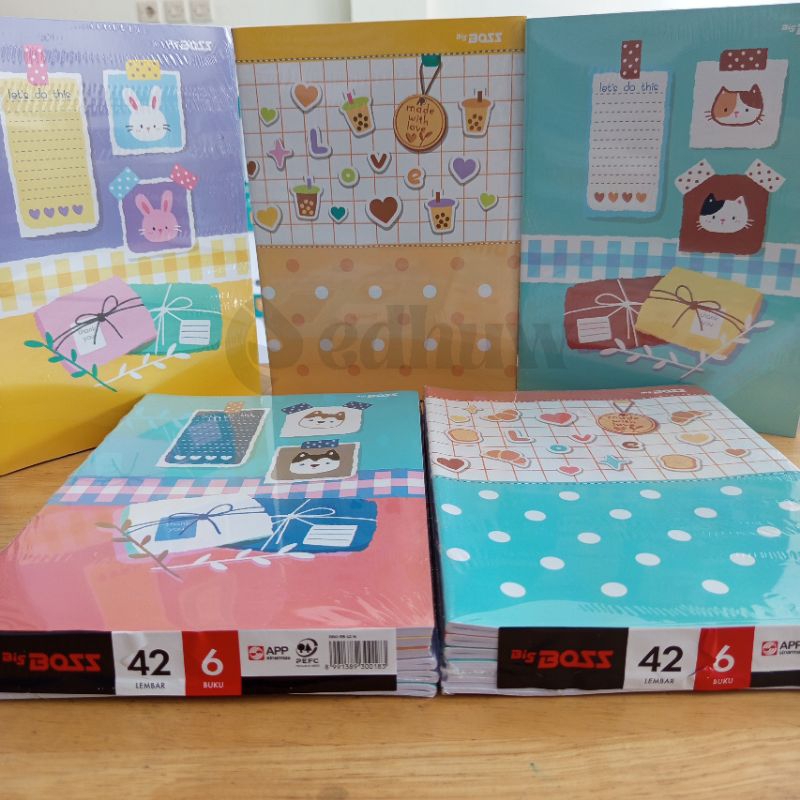 

Buku Tulis Big Boss Boxy Isi 42 Lembar