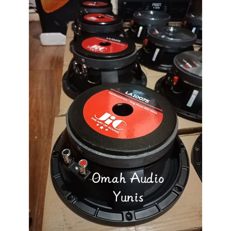 SPEAKER JIC LA-10075 10INCH TIPE TERATAS JIC SPEAKER ORIGINAL INDONESIA