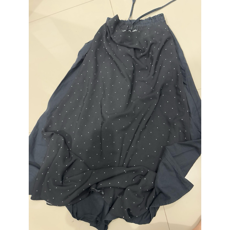 rok duyung polkadot preloved