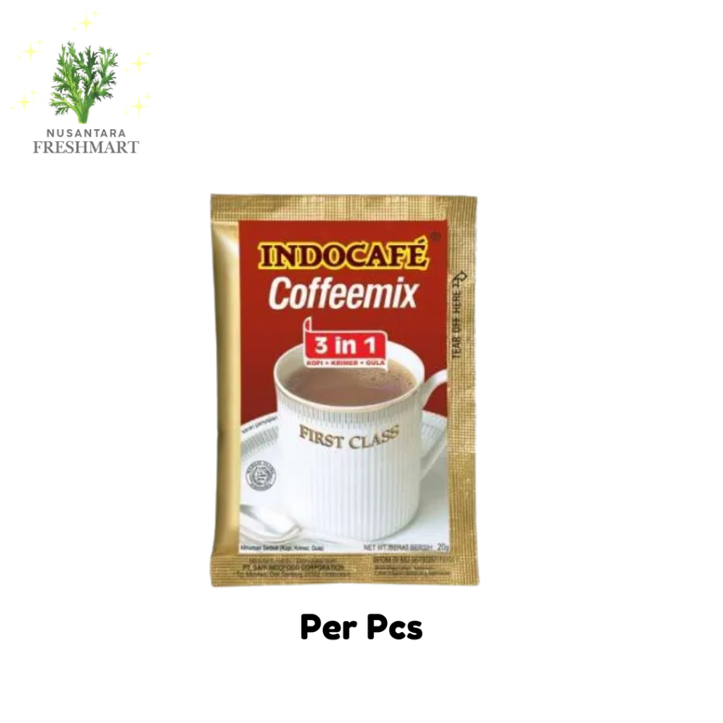 

[Nusantara Freshmart] Indocafe Coffeemix Kopi Instan 20 gr Per pcs/Sachet