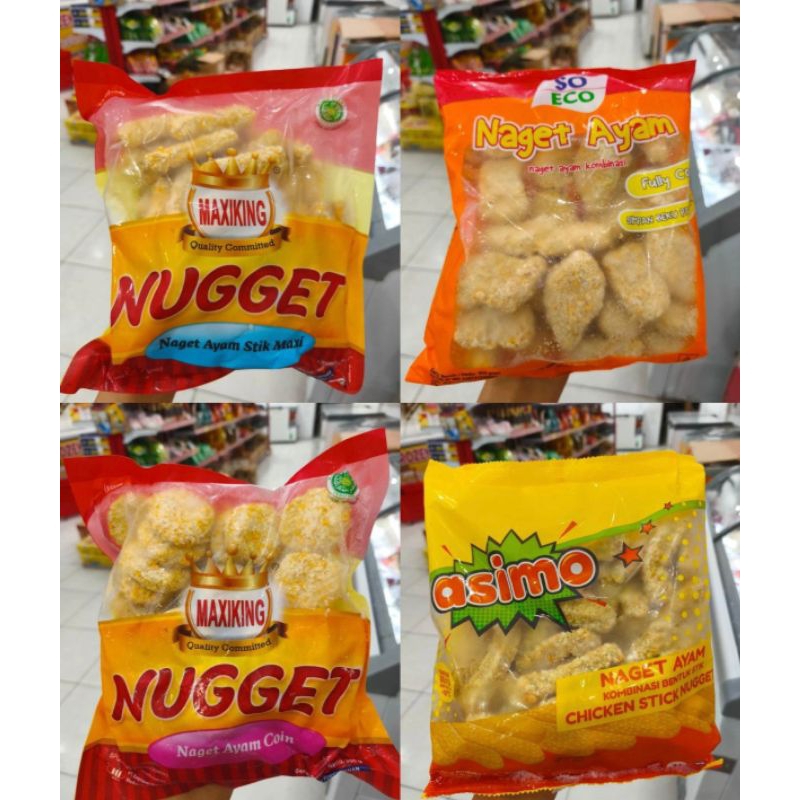 

Asimo/ Maxiking / So Eco Naget / Nugget ayam 500gr