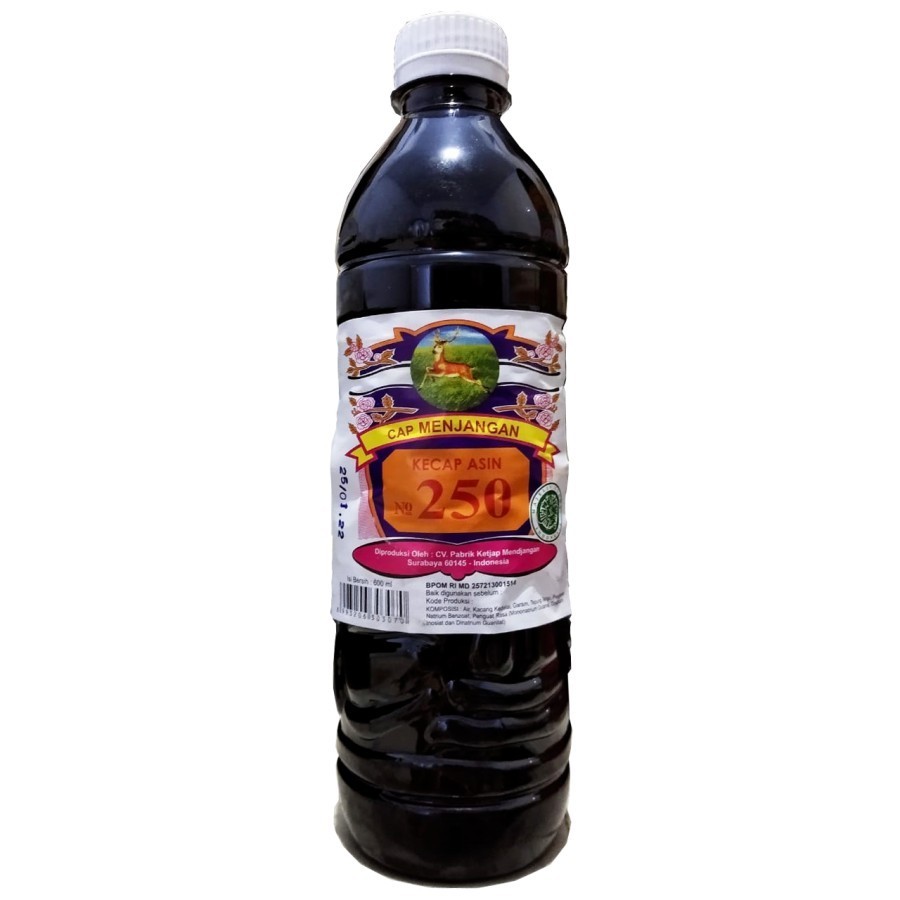 

kecap asin menjangan 250 600