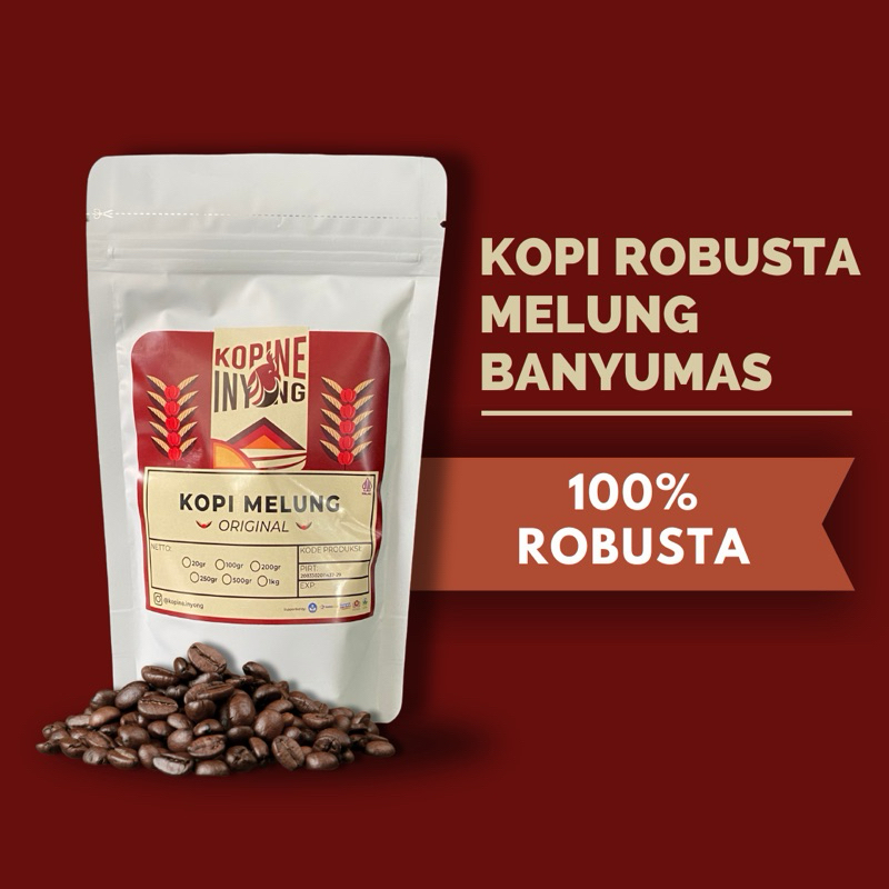 

Kopine Inyong-Bubuk Kopi Robusta Kopi Asli dari Gunung Slamet Kopi Khas Melung