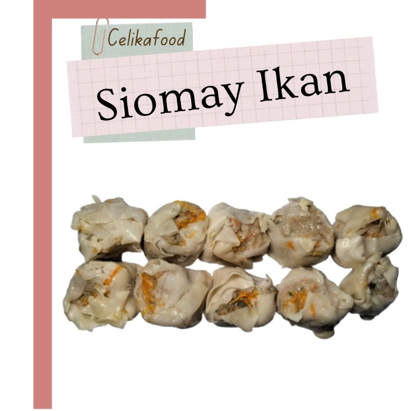

Siomay Ikan 10pcs Siomai Frozen Food Instan