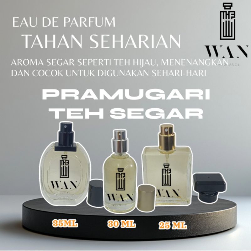 wanfragrance parfum tahan lama teh segar/ parfum pramugari/ parfum teh/ parfum rasa teh segar/ parfu