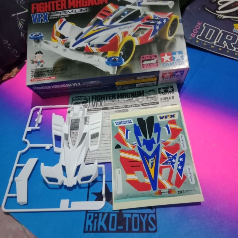 Body Tamiya Fighter Magnum VFX premium