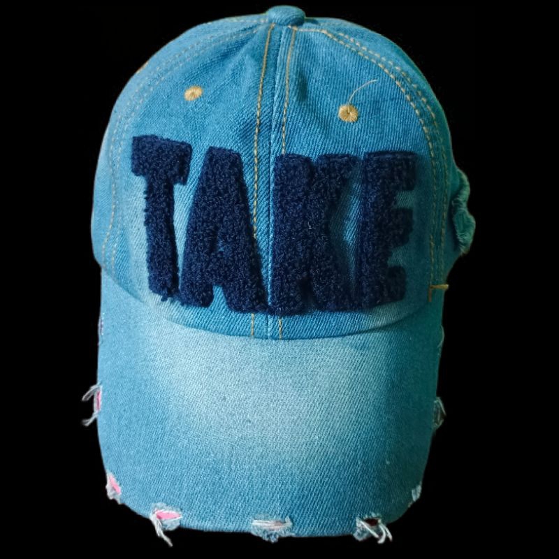 Topi second denim TAKE