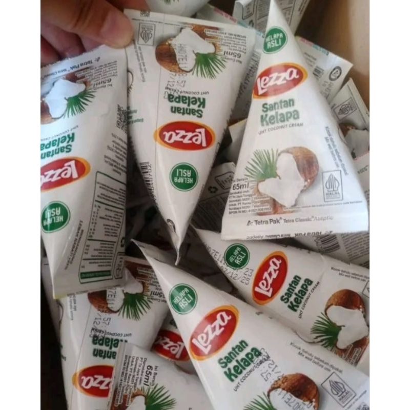 

✅️Murah lebay santan cair lezza 1 pcs lebih kental dan gurih