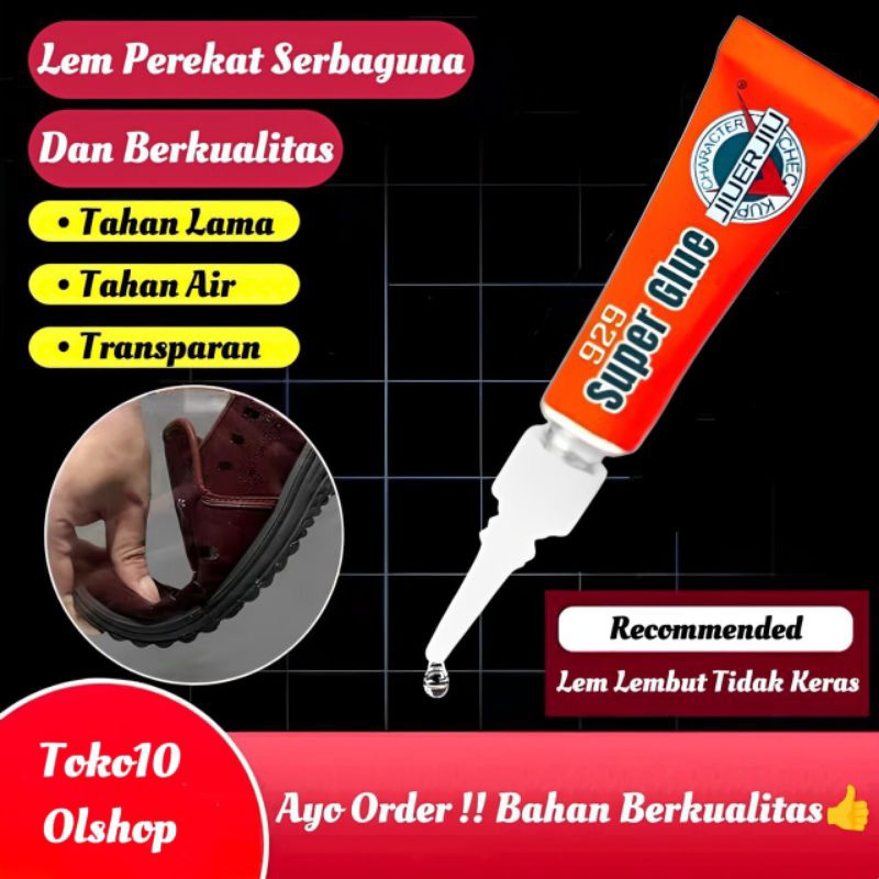 

Lem Super Glue Serbaguna Lem Besi Kayu Keramik Karet Aquarium ⭐Toko10⭐