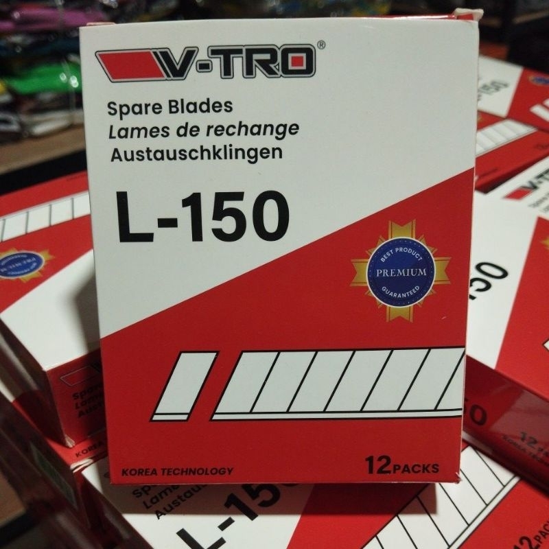 

isi cutter besar L-150 per box 60 pcs