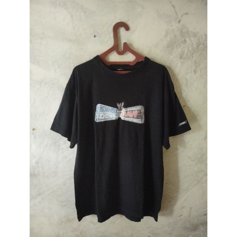 t shirt game smackdown vs raw official