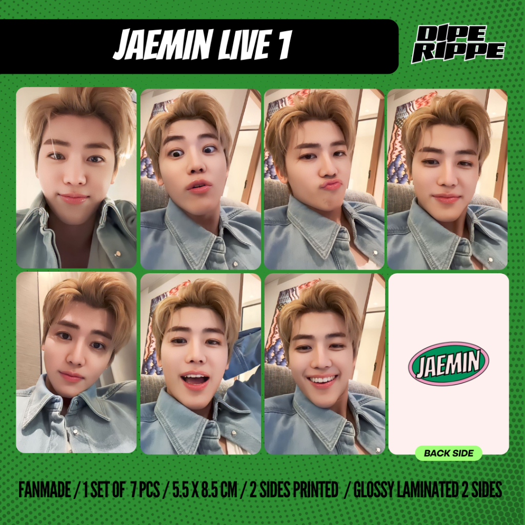 NCT PHOTOCARD - NA JAEMIN LIVE NCT DREAM