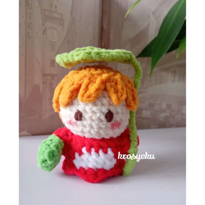 Ponyo Amigurumi || Gantungan Kunci Rajut