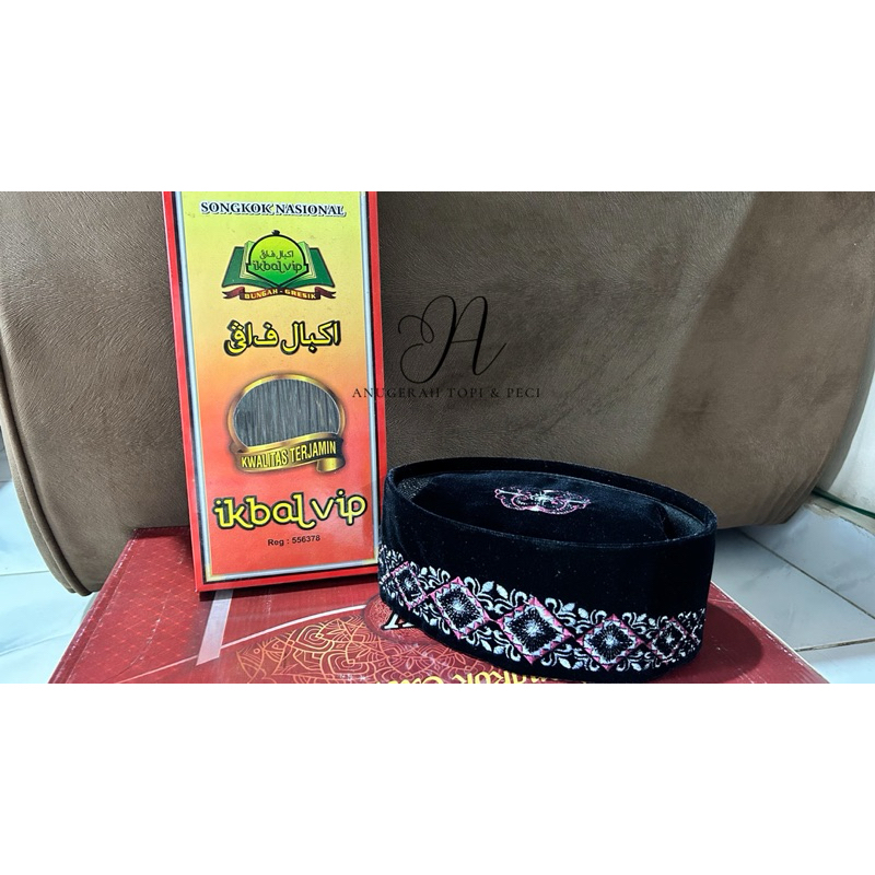 Peci Hitam Songkok Nasional Ikbal Vip