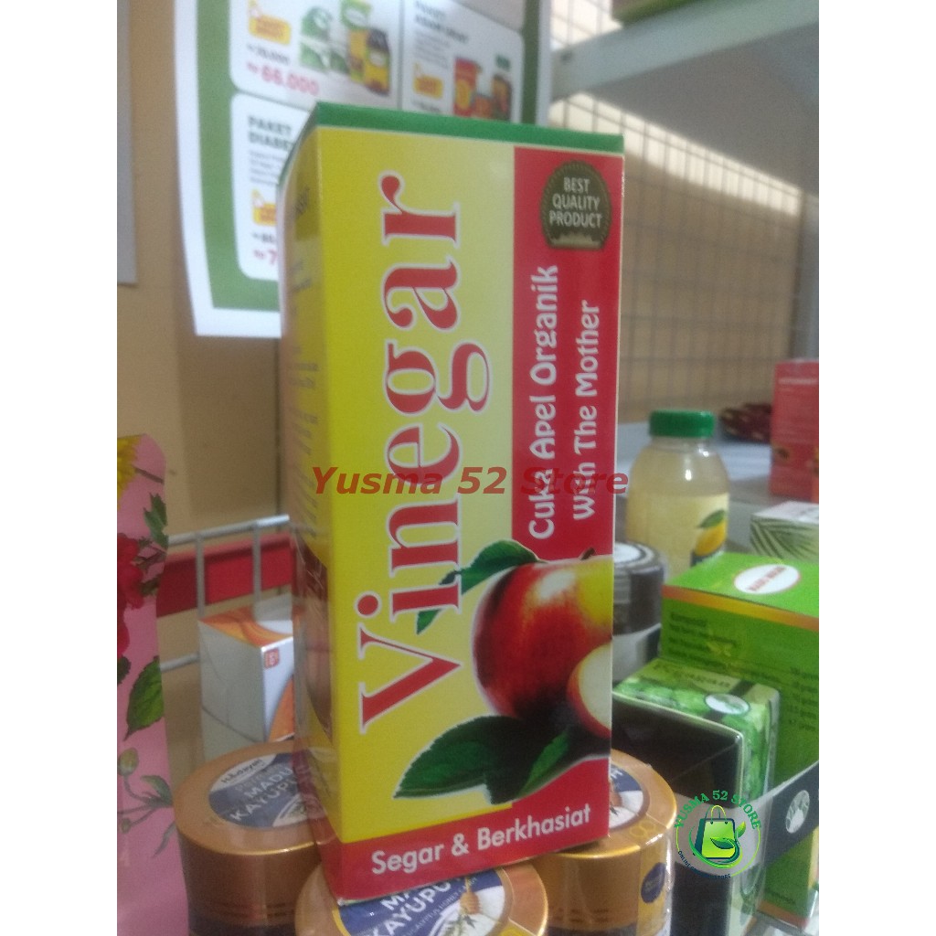 

Cuka Apel Organik Vinegar Original 330ml