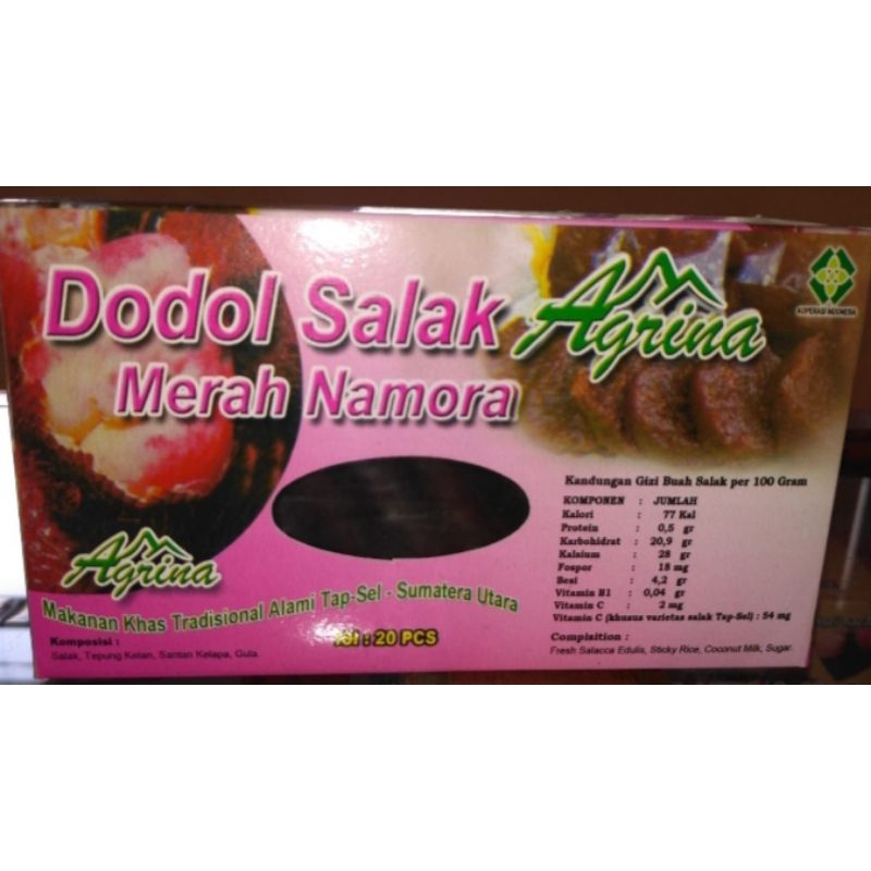 

Dodol Salak isi 20 pcs