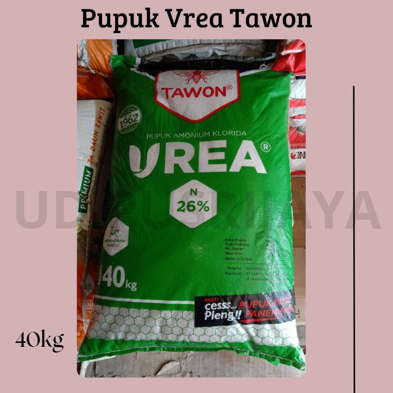 Tawon Vrea Pupuk Ammonium Klorida 40kg - Urea Tawon Granul Non Subsidi
