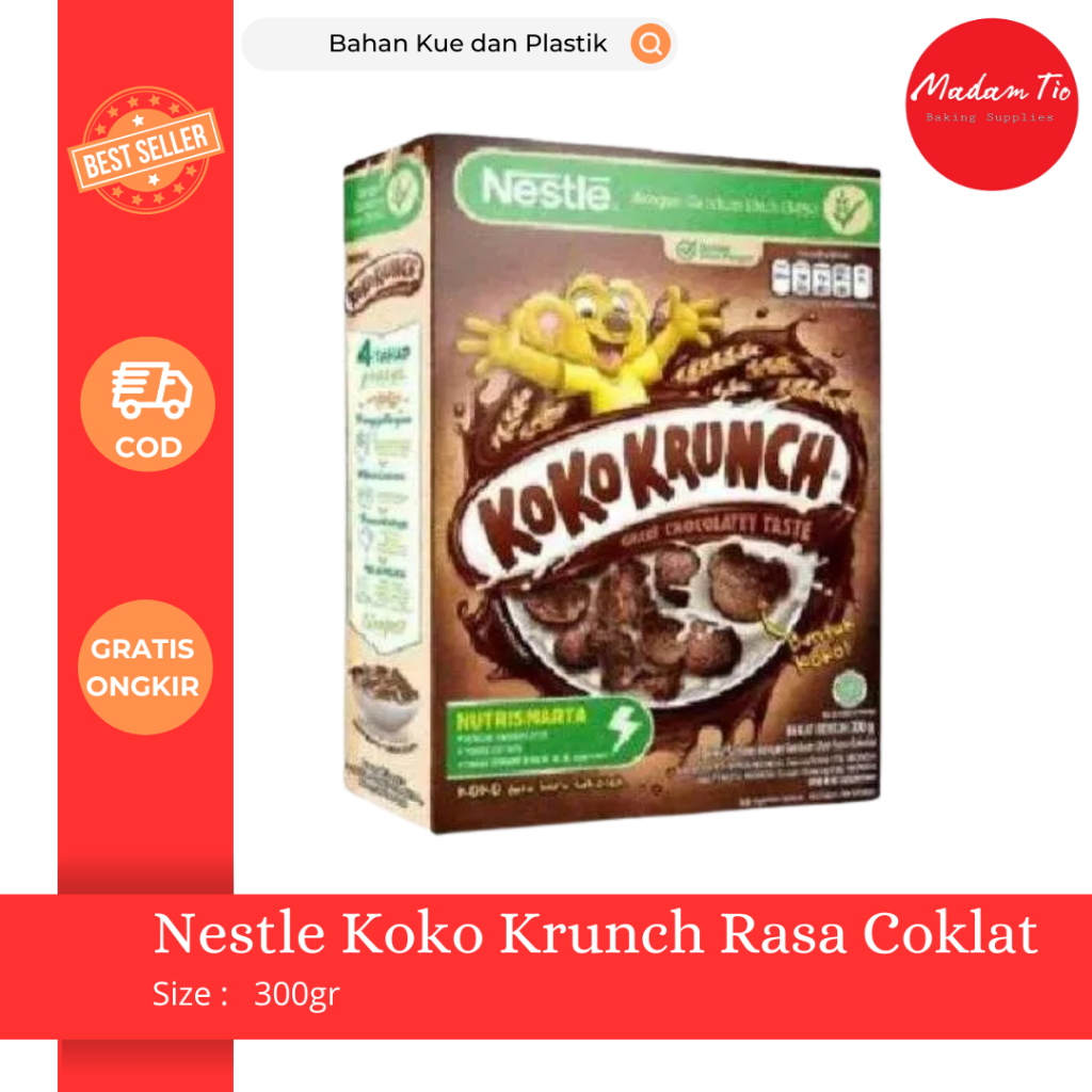 

Nestle Koko Krunch Rasa Coklat 300gr 1pcs