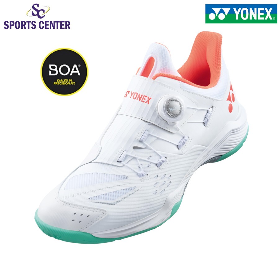 New Sepatu Badminton Yonex Power Cushion SHB 88 Dial 3 Wide / SHB88D3WEX White