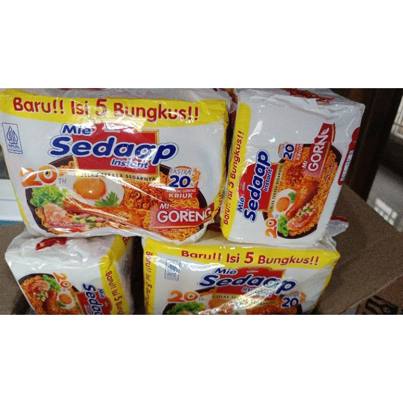 

MIE SEDAAP GORENG ISI 5