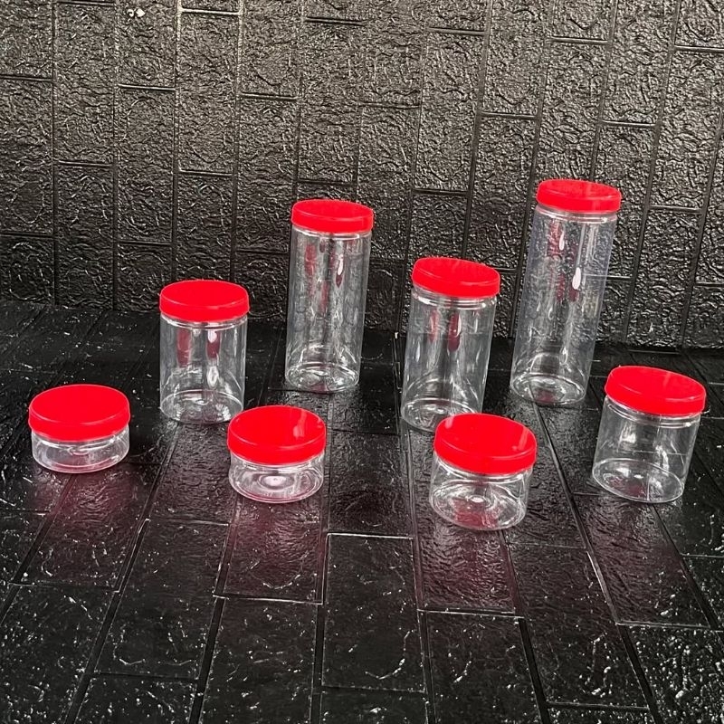 Toples Tutup Merah Plastik Berbagai Ukuran Diameter 9cm