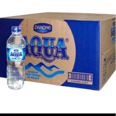 

Air Mineral/Air Minum Aqua 600ml Dus