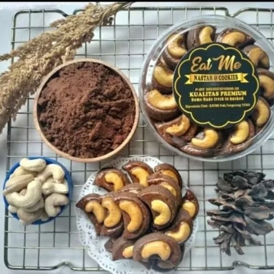 

Kue Kering Coklat Mede Toples 250gr | Mede Cookies | Kue Lebaran