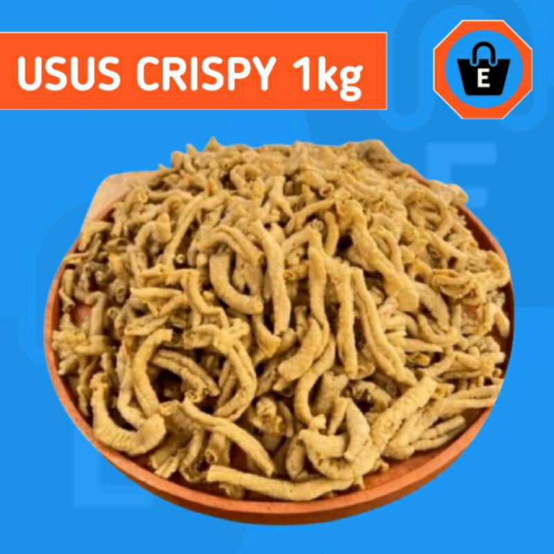 

Usus crispy 1kg original by Bu anis Keripik usus original