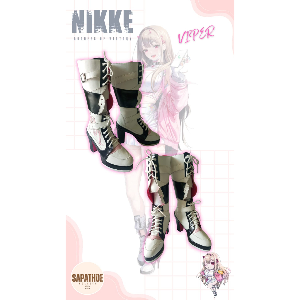 Shoes, Sepatu, Nikke, Viper, cosplay, sapathoecosplay.