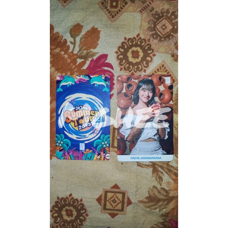 Photocard Freya JKT48 Summer Tour 2023