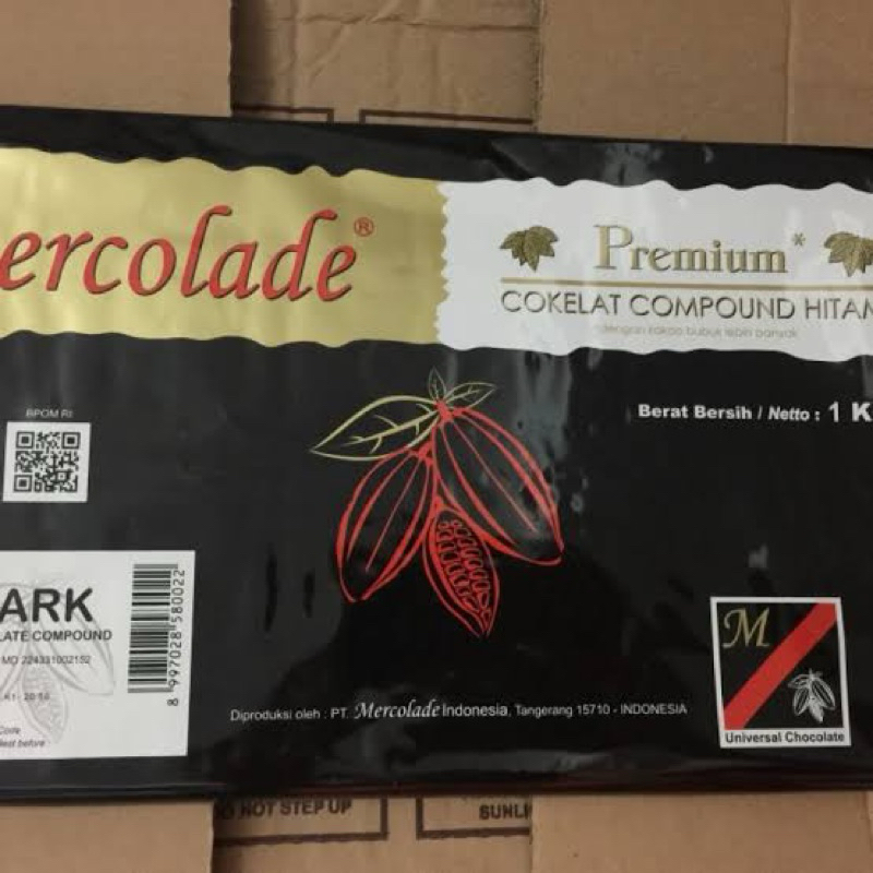 

Mercolade dark 1kg compound coklat