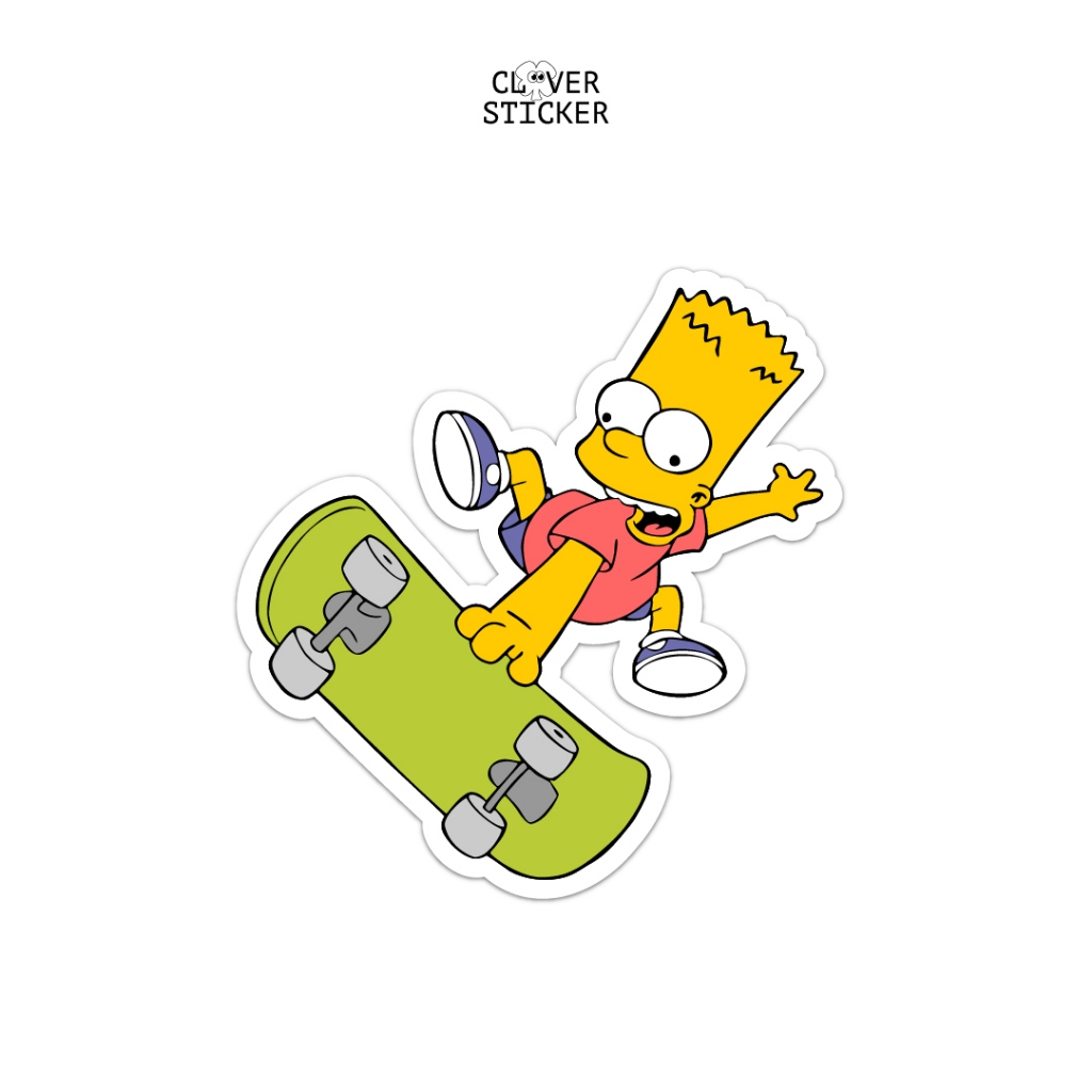 

Vinyl Sticker The Simpsons - Stiker Simpson Aesthetic Helm, Aksesoris HP, Laptop, Tumbler