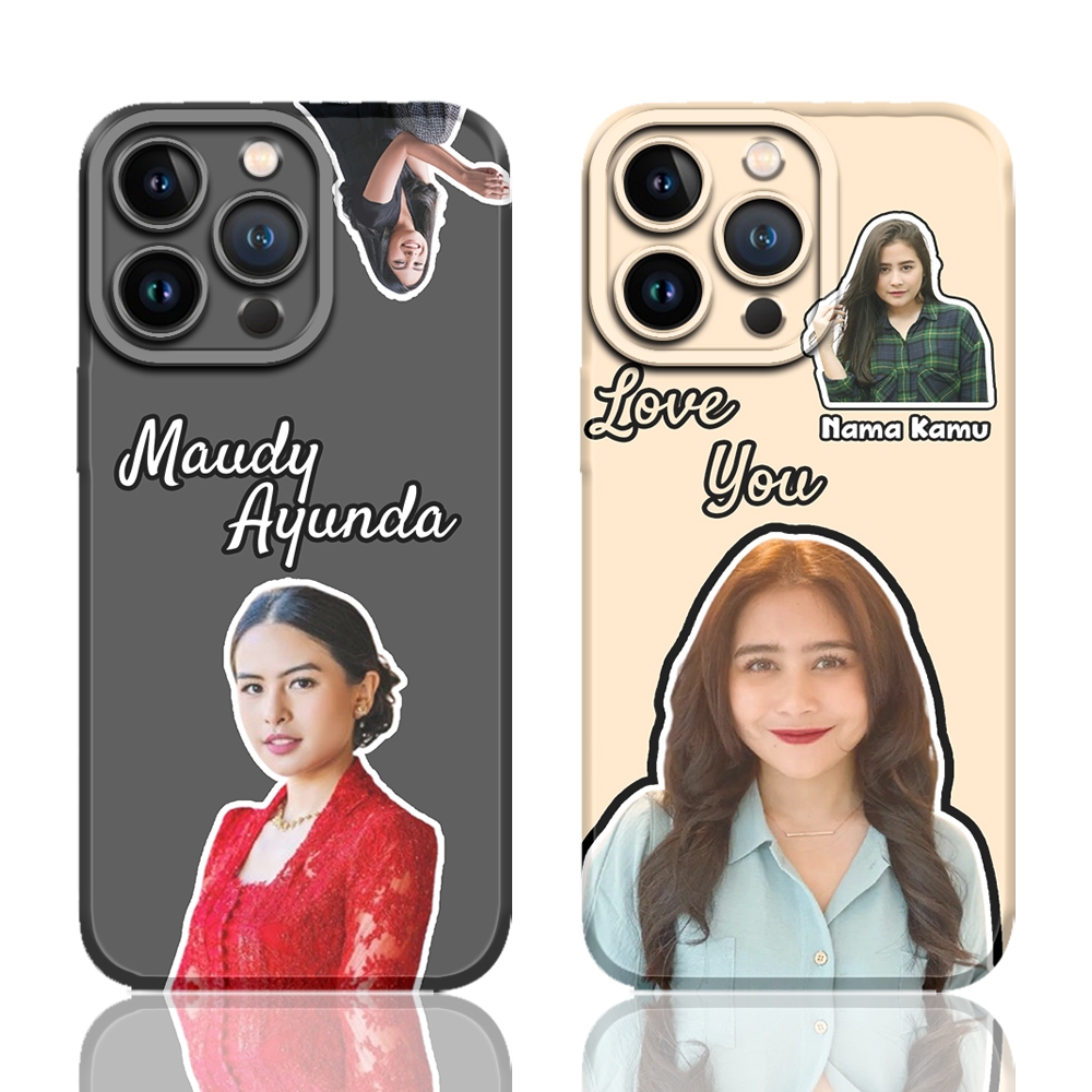 PJL21 CASE REQUEST CUSTOM FOTO DAN NAMA UNTUK VIVO V27 5G V23 5G V23E V20 V29/S17 Y81 V20 SE Y53 201